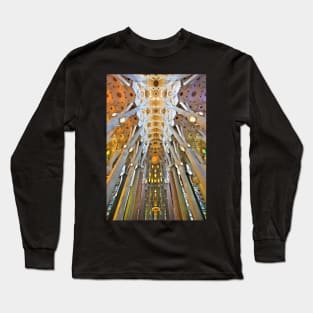 Inside the Sagrada Familia - Barcelona Long Sleeve T-Shirt